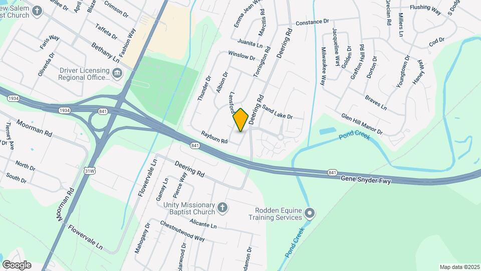 11306 Deering Rd Map and Location Details