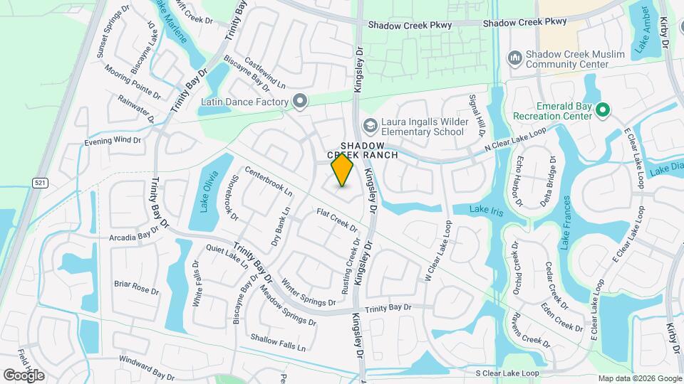 2309 Shadow Canyon Ct Map and Location Details