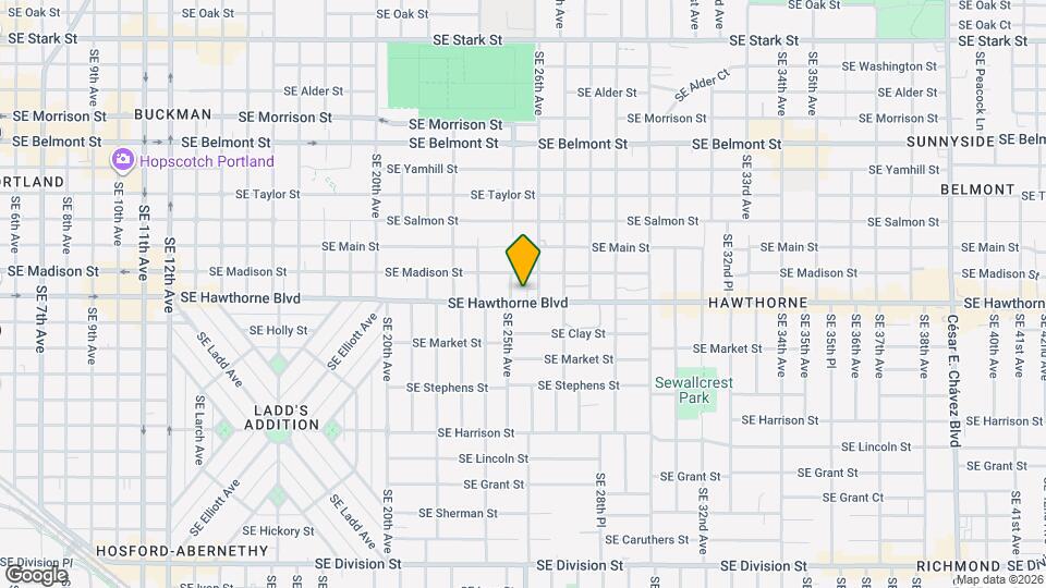2537 SE Hawthorne Blvd, Unit SI ID1611786P Map and Location Details