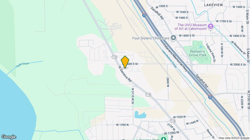 1906 N Geneva Rd Map and Location Details