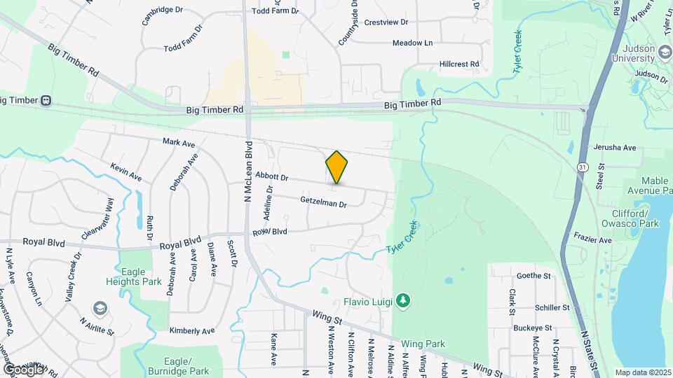1289 Abbott Dr Map and Location Details