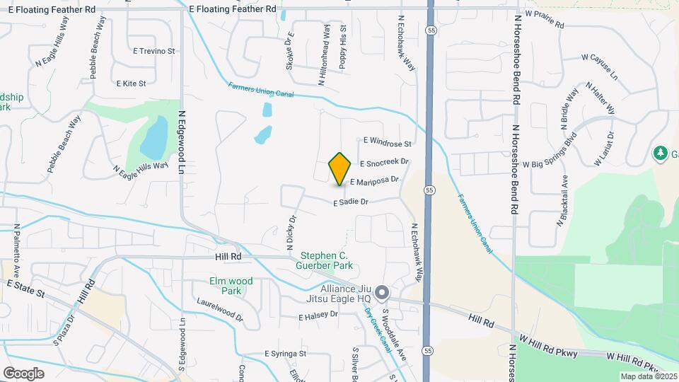 387 N Morning Glory Way Map and Location Details