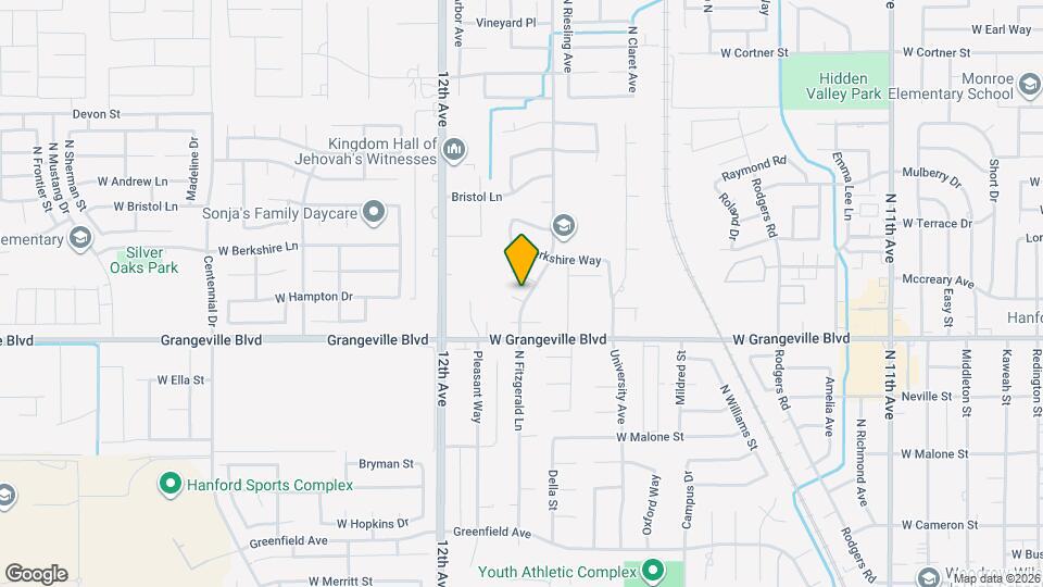 1548 W Hampton Cir Map and Location Details