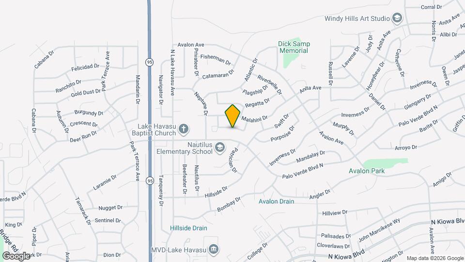 2250 Interlake Dr Map and Location Details