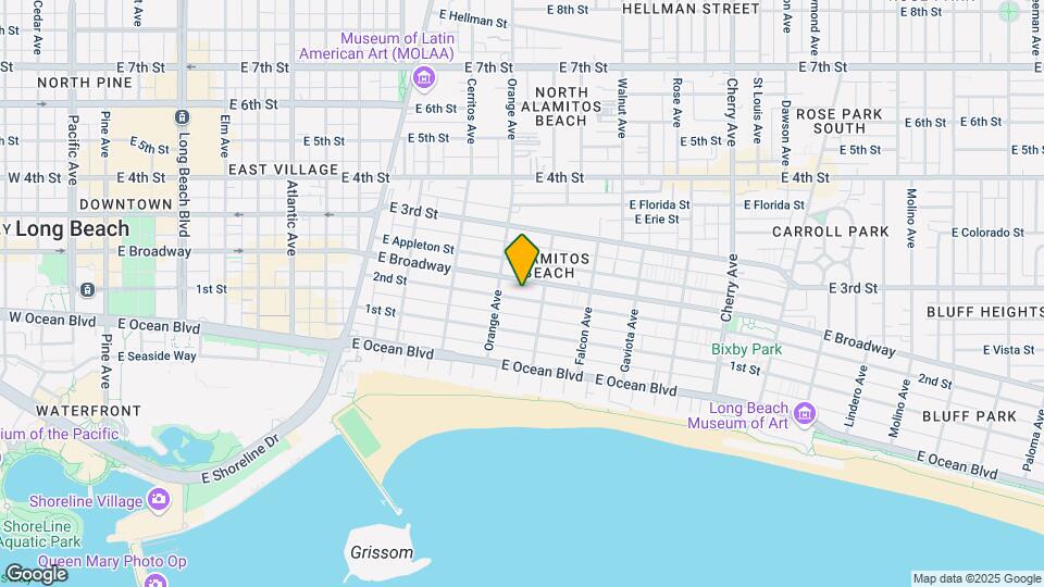1231 E 2nd St Mapa y Detalles de la Ubicación