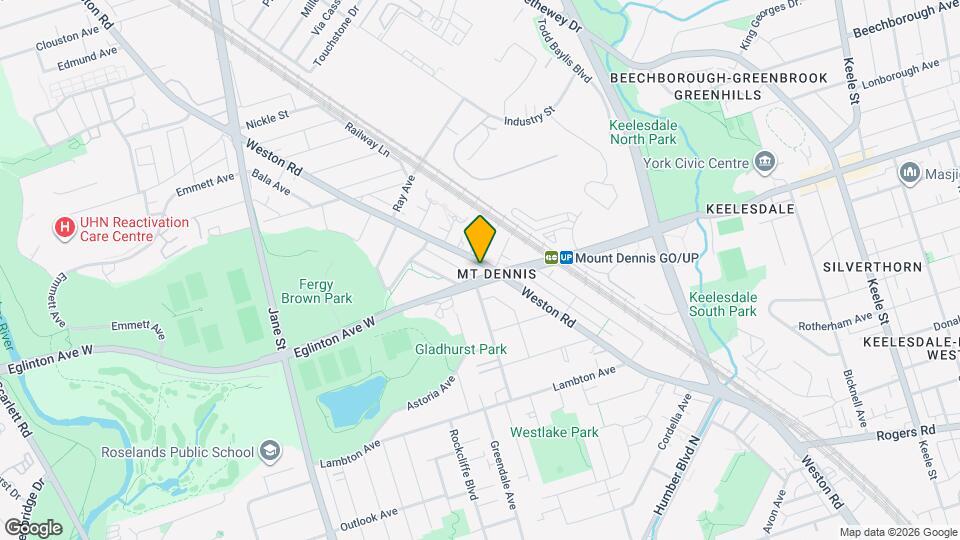 1158 Weston Rd Map and Location Details