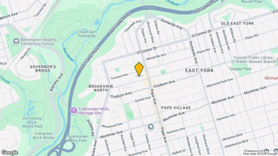 100 Gamble Ave Map and Location Details