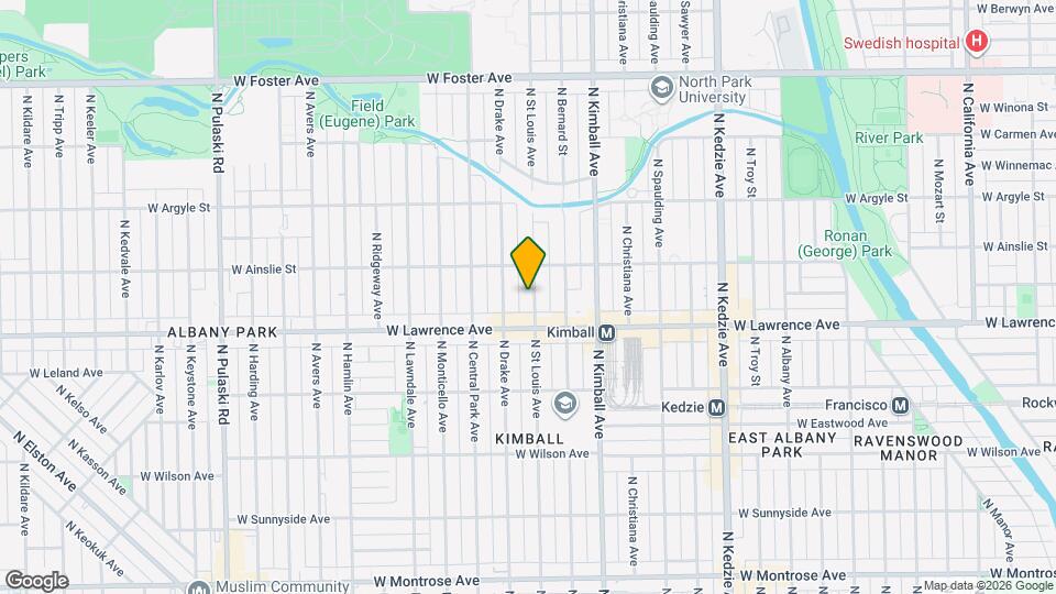 4830 N Saint Louis Ave, Unit #2 Map and Location Details