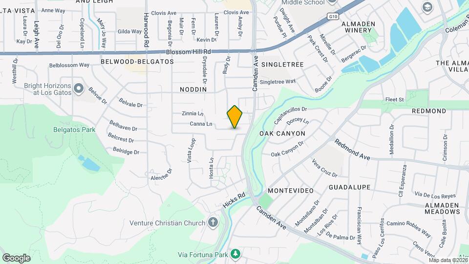 1626 Canna Ln Map and Location Details