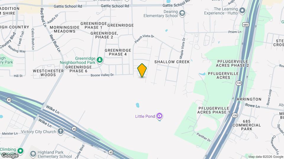 709 Tinton Falls Ln Map and Location Details
