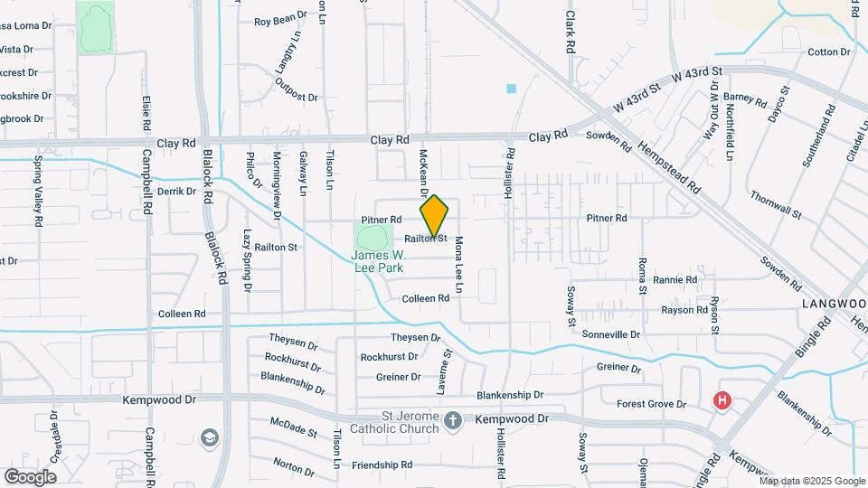 8919 Railton St Map and Location Details