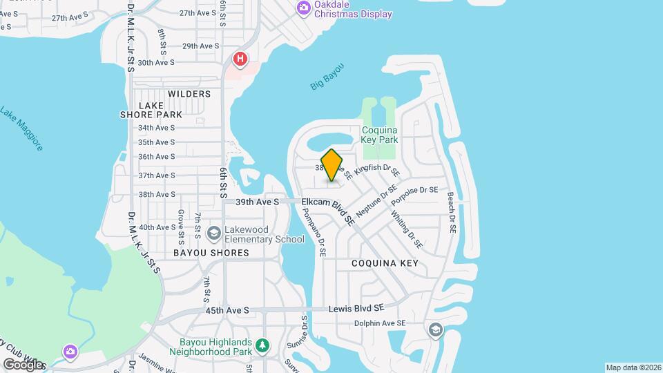 3876 Island Way Map and Location Details