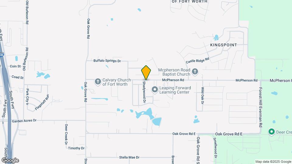 10501 Shadywood Dr Map and Location Details