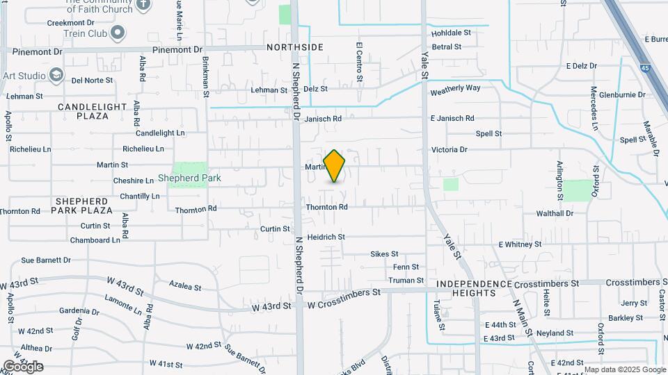 602 Thornton Oaks Ln Map and Location Details