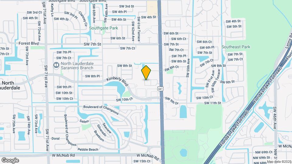 1316 N Santa Catalina Cir-Unit -1316 Map and Location Details