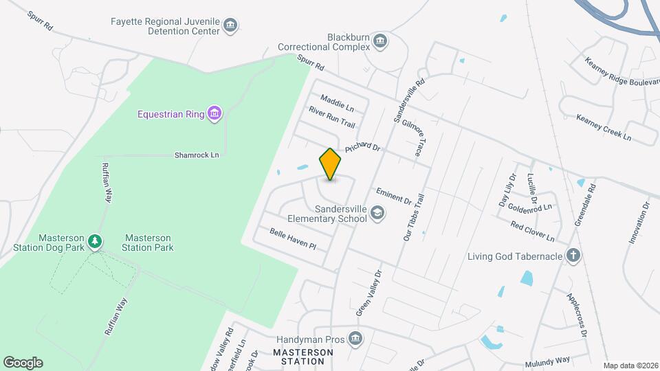 805 Majestic View Cove Map and Location Details