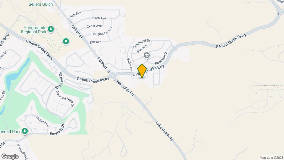 2044 Oakcrest Cir Map and Location Details