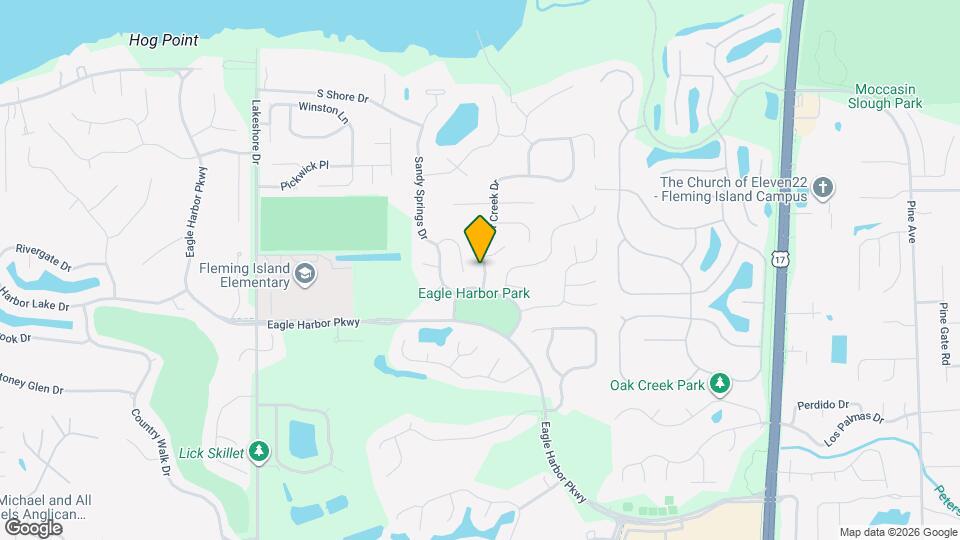 1560 Walnut Creek Dr Map and Location Details