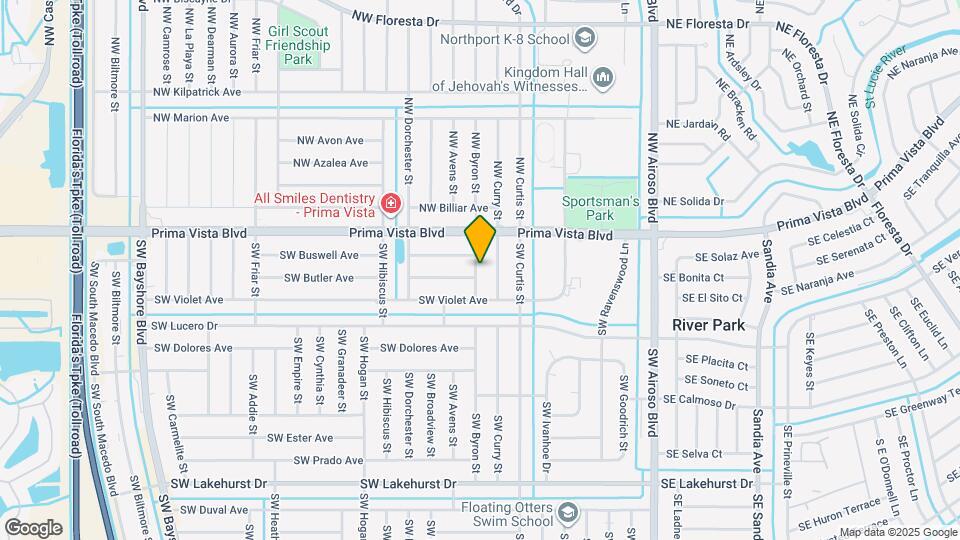 459 SW Byron St Map and Location Details