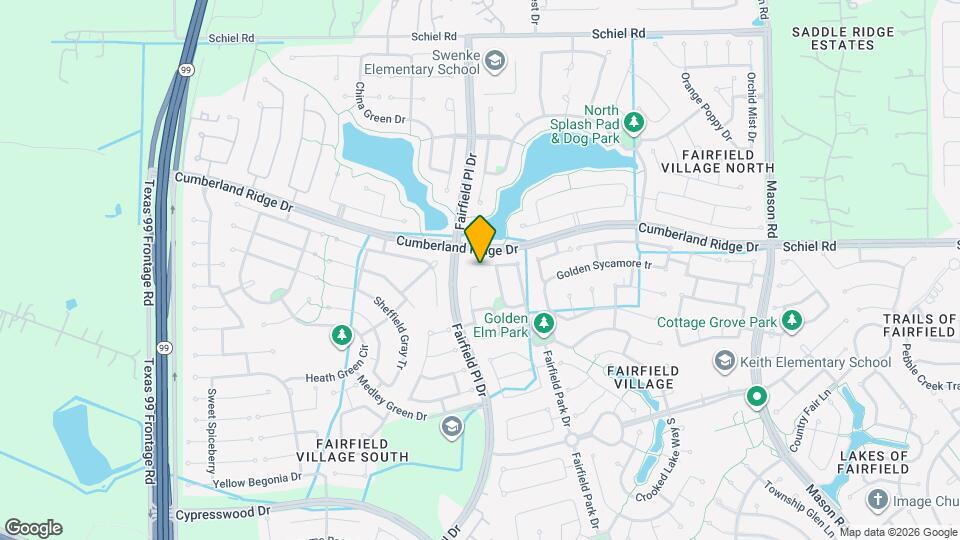 15318 Ochre Leaf Trail Map and Location Details