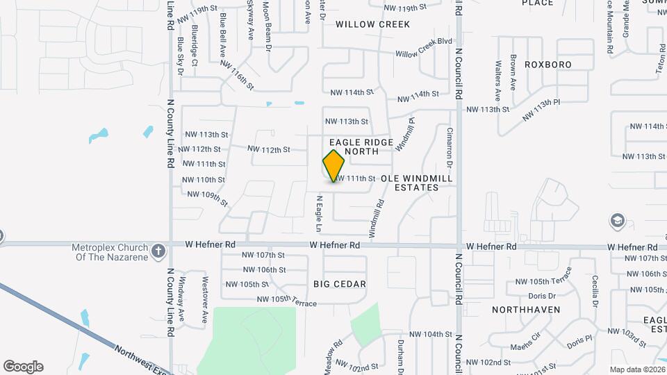 8401 NW 110th Terrace Map and Location Details