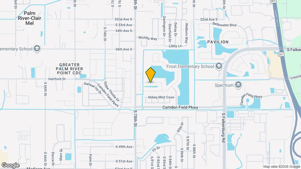 8044 Canterbury Lake Blvd Map and Location Details