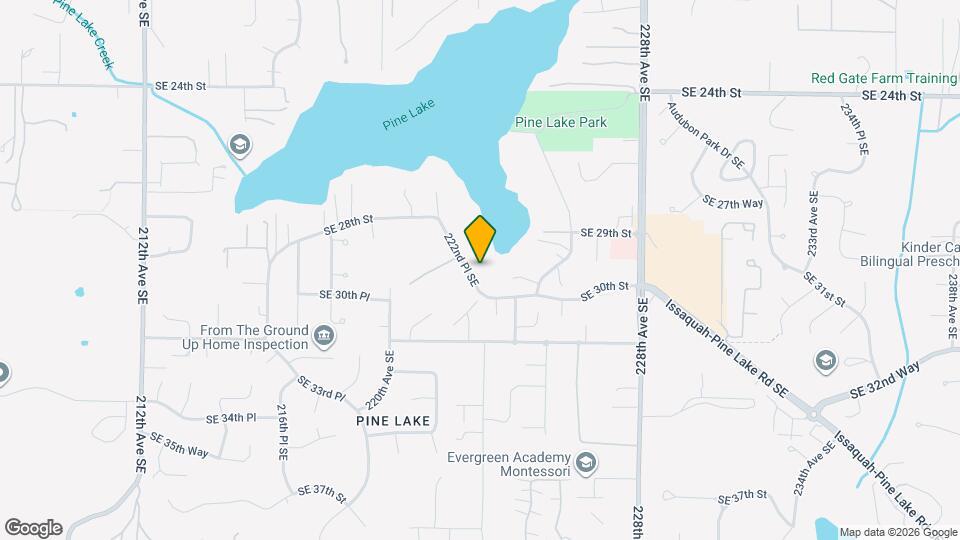 2958 222nd Pl SE Map and Location Details