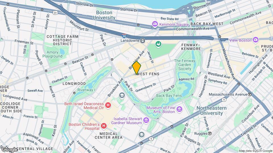 33 Kilmarnock St, Unit 11 Map and Location Details