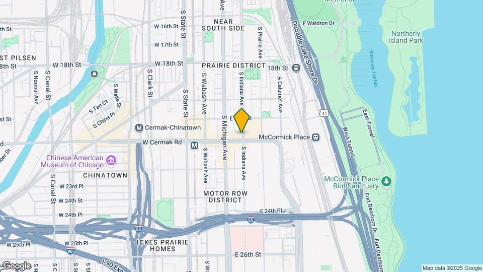 2152 S Indiana Ave Mapa y Detalles de la Ubicación