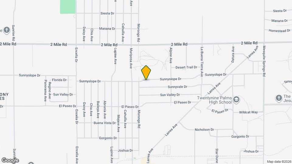 72147 Sunnyslope Dr Map and Location Details