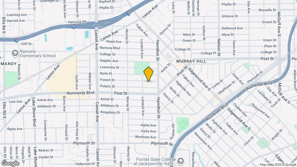 4548 French St Map and Location Details