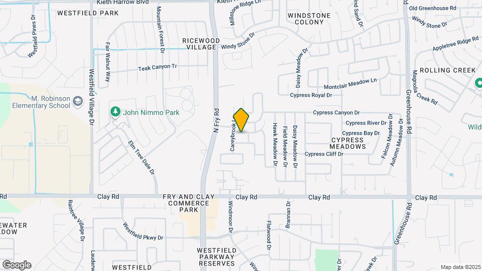 19915 Kinsington Briar Ln Map and Location Details