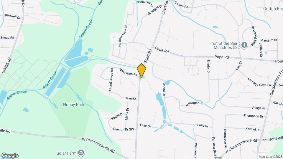 3867 Ebert Rd Map and Location Details