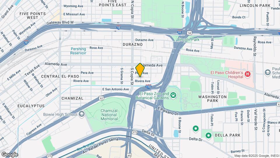 3631 Rivera Ave Map and Location Details