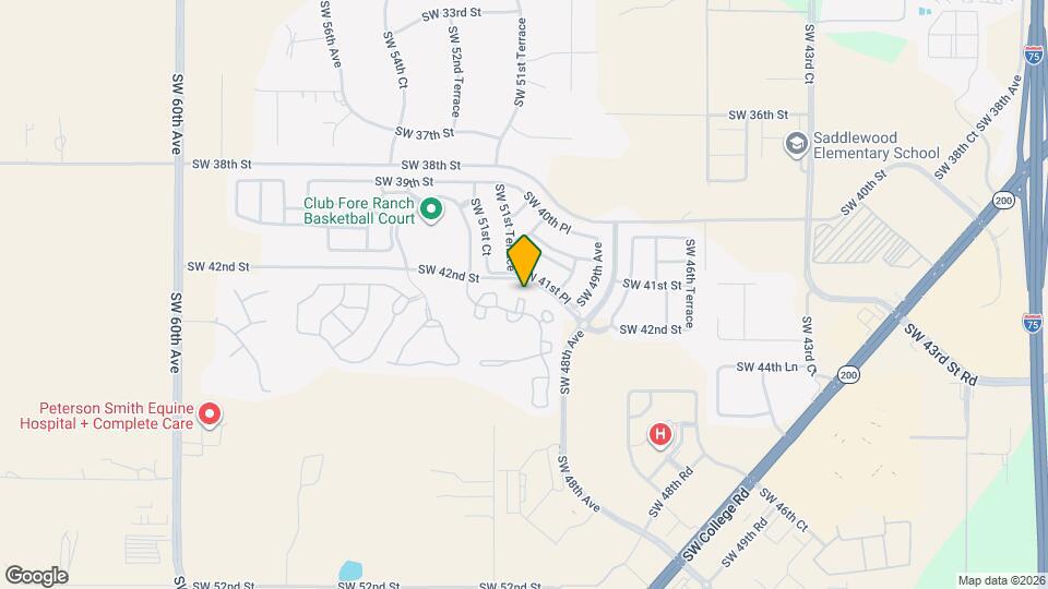 4142 SW 51st Cir, Unit 204 Map and Location Details