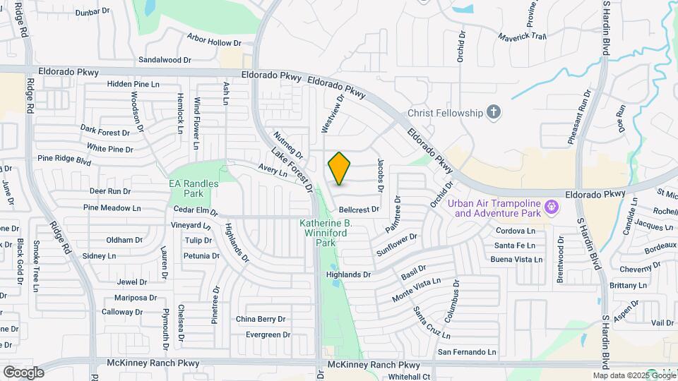 4610 Wedgewood Dr Mapa y Detalles de la Ubicación
