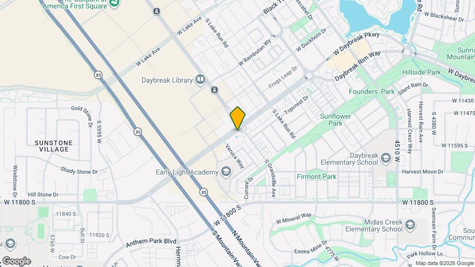 5091 W Daybreak Pkwy Map and Location Details