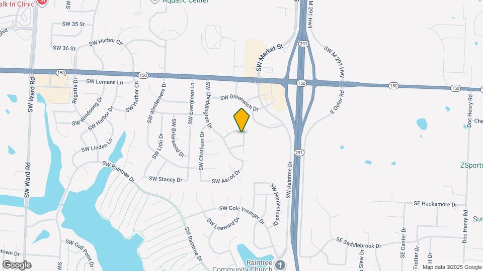 3906 SW Chartwell Ct Map and Location Details