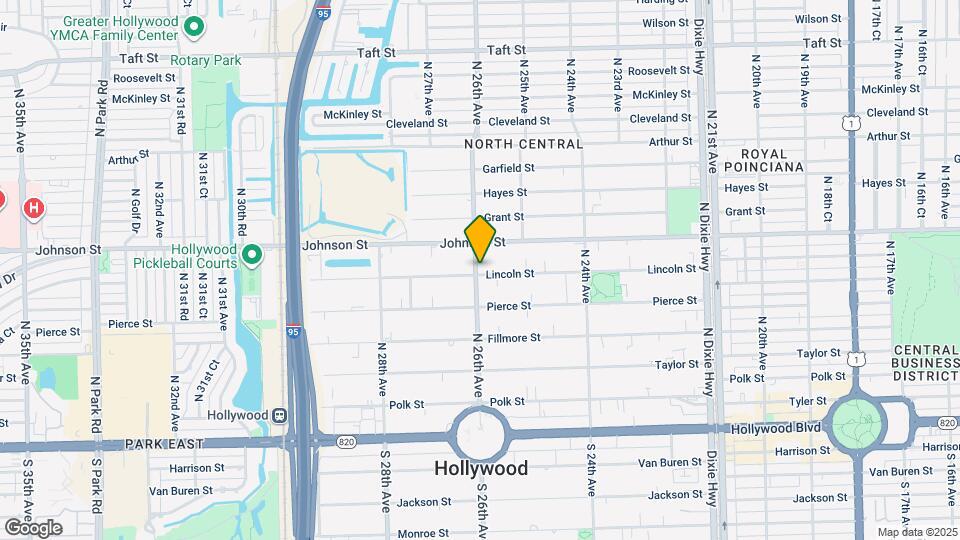2551 Lincoln St, Unit Studio Map and Location Details