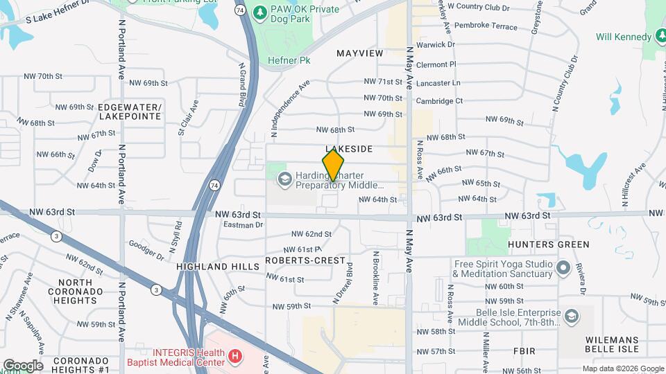3104 NW 65th St Map and Location Details