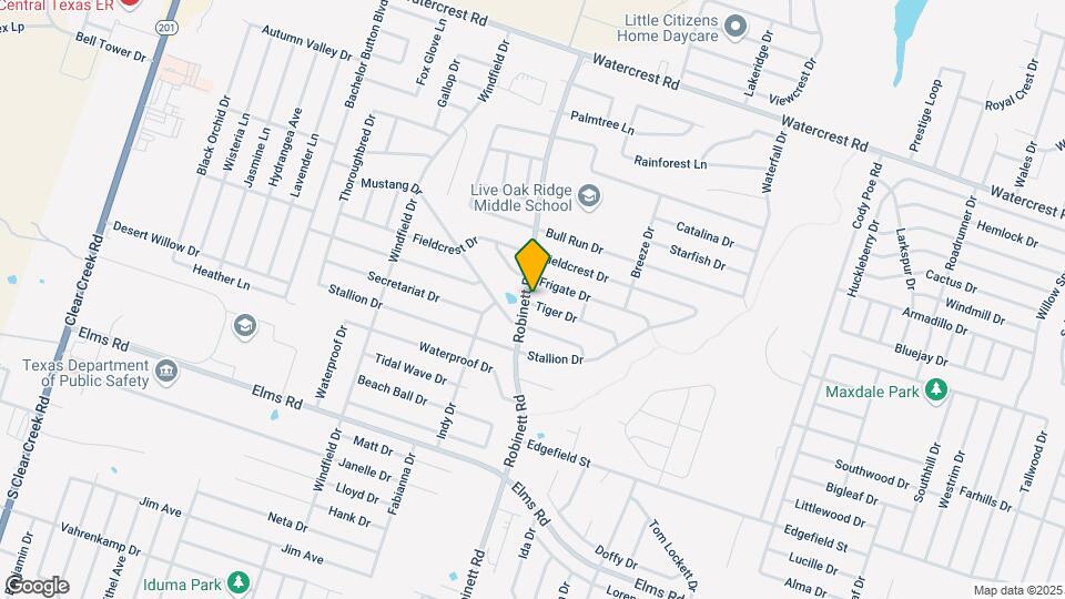 4009 Tiger Dr Mapa y Detalles de la Ubicación