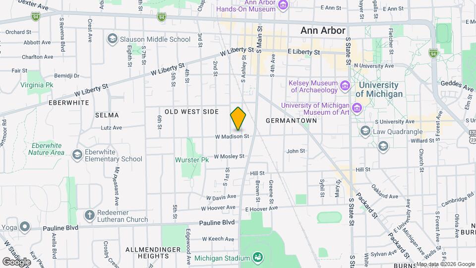 564 S Ashley St Map and Location Details