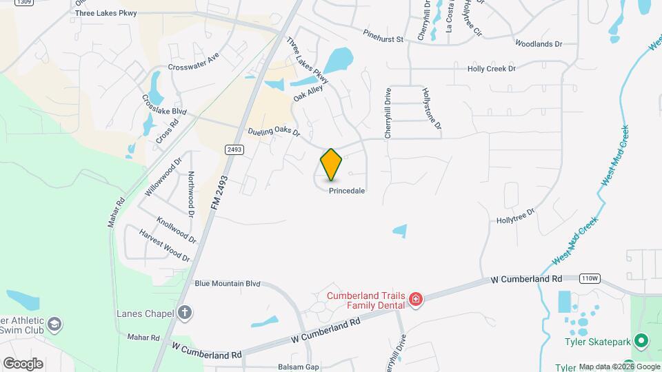 7527 Princedale Map and Location Details