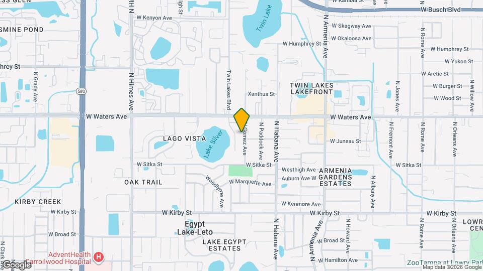 8304 N Gomez Ave Map and Location Details