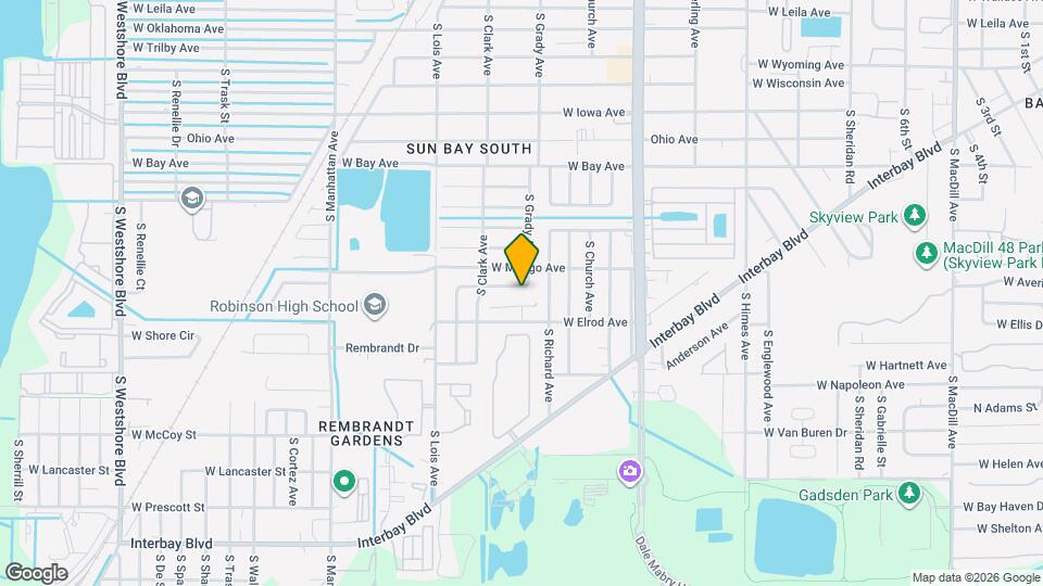 4006 W Land Ave Map and Location Details