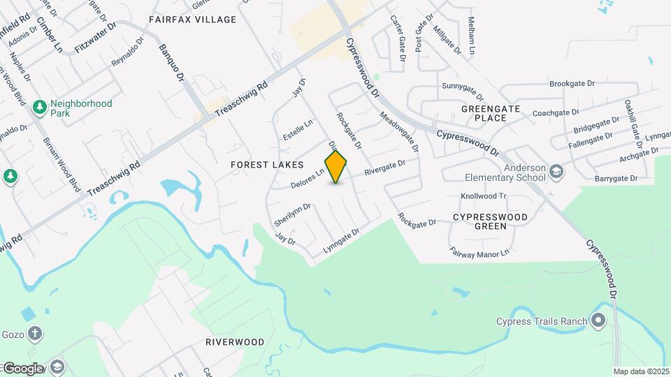 5318 Rivergate Dr Mapa y Detalles de la Ubicación