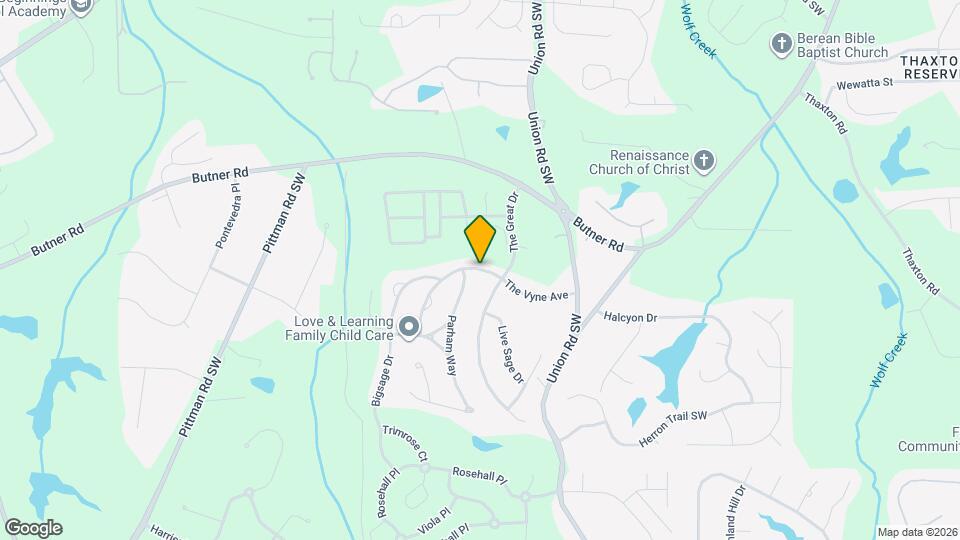 5456 The Vyne Ave Map and Location Details