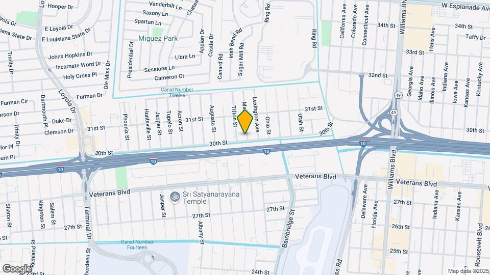 3007 Marietta St Map and Location Details