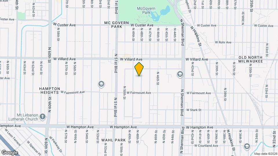 5073 N 48th St Map and Location Details