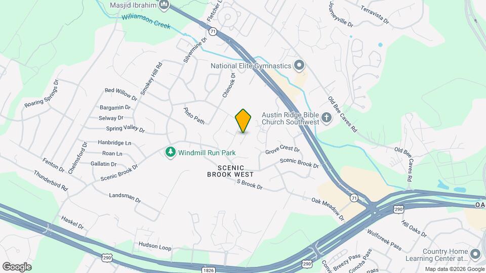 7701 Sika Rose Ln Map and Location Details